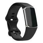 Für Fitbit Charge 5 Sport Silikonarmband Smart Watch Band Ersatzarmband #N