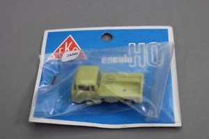 ZA066 EKO Train camion Ho 1/86 2008 Jeep Mula vert pale longueur 44 mm  - Imagen 1 de 1
