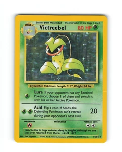 VICTREEBEL 14/64 JUNGLE NO SYMBOL ERROR POKEMON CARD ENGLISH HOLO - Picture 1 of 4
