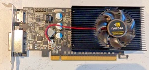 Nvidia GT210 1GB DDR3 Low Profile Graphics Card (GPU) - SFF PC Etc - Picture 1 of 4
