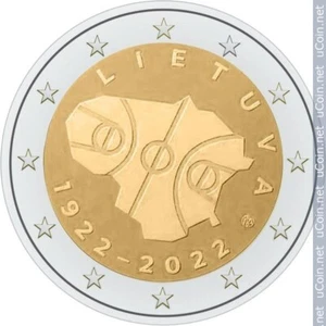 2 euro 2022, Lithuania basketball anniversary - Picture 1 of 1