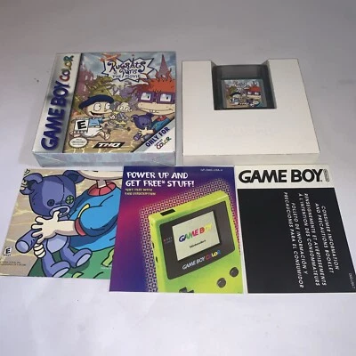 Rugrats in Paris La Película Nintendo Game Boy Color con Caja Póster SIN MANUAL Foto 1 de 4