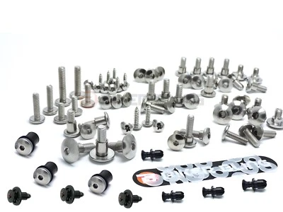 Honda CBR1000F 1993 Pantalla Acero Inoxidable y Carenado Moto Tornillos Kit Foto 1 de 4