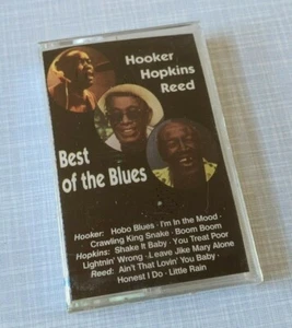 Best of The Blues Cassette BRAND NEW & SEALED Top Hits Hooker Hopkins Reed - Picture 1 of 4