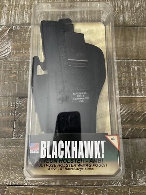 Blackhawk Hip Holster Ambi 4.5-5” Barrels - Image 1 of 3