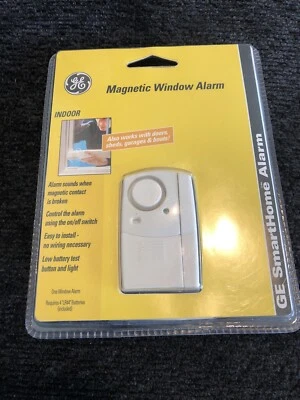 GE Alarma Magnética Ventana Interior #52597 SmartHome - Totalmente Nueva Sellada Foto 1 de 2