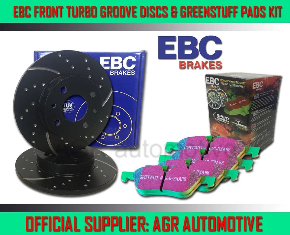 EBC FRONT GD DISCS GREENSTUFF PADS 280mm FOR CHEVROLET CAMARO 5 1979-81 - Image 1 of 1