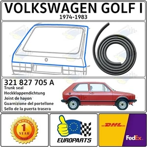 VOLKSWAGEN GOLF I (1974-83 Typ 17 A1) KOFFERRAUM HECKKLAPPENDICHTUNG 321827705A - Bild 1 von 8