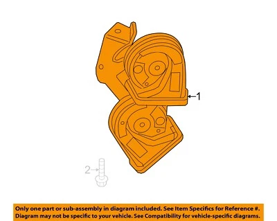 FORD OEM 12-18 C-Max, foco bocina eléctrica CM5Z13832A Foto 1 de 2