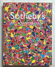 Sotheby's Catalog 20th Century Italian Art Oct 2006 Softcover Reference Fontana