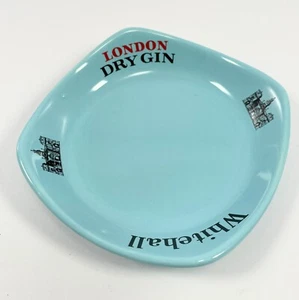 Cenicero publicitario Whitehall London Dry Gin de Wade azul en polvo 5,5" - Imagen 1 de 4
