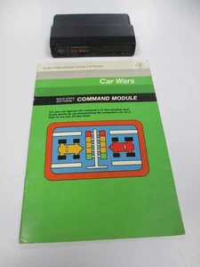Texas Instruments TI99/A4 Car Wars Game Cartridge & Manual - Picture 1 of 1