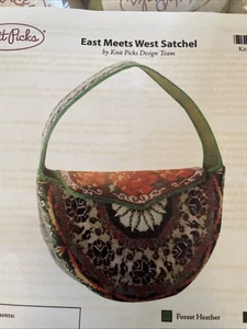 Knit Picks EAST MEETS WEST Satchel Kit Palette Yarn Lot of 21 Peruvian Wool - Picture 1 of 6