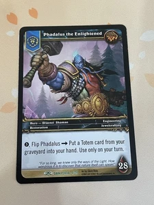 Juego de cartas coleccionables World of Warcaft, Phadalus el Iluminado, Dark Portal 4/319, LP - Imagen 1 de 1