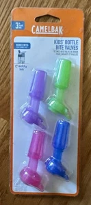 CamelBak Eddy Kinder Flaschenbeißventile 4er Pack Mehrfarbig Ersatz Neu - Bild 1 von 6