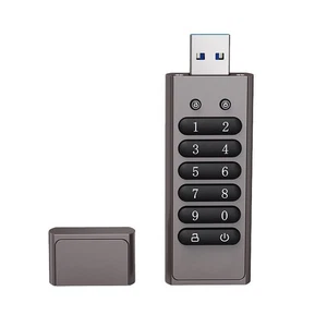 High Security Encrypted USB Drive with User Friendly Auto Lock Feature - Photo 1/8