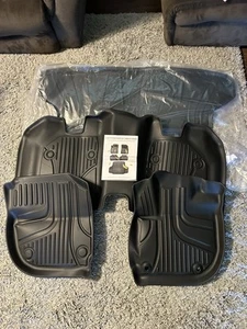 For Honda HR-V 2016-2022 All Weather 3D 1st & 2nd Row Floor Mats and Trunk Mat - Picture 1 of 7
