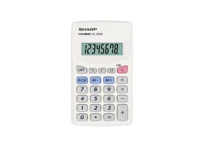 SHARP EL233SBN 8 Digit Pocket Calculator - Picture 1 of 1