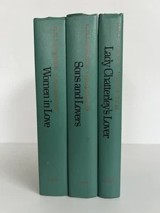 DH Lawrence Lot of 3 Lady Chatterleys Lover , Sons & Lovers and Women in Love - Picture 1 of 17