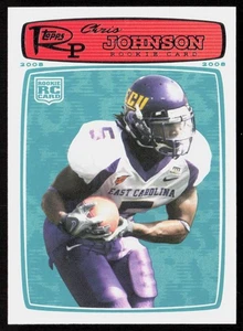 2008 Topps Rookie Progression Chris Johnson Rookie - Bild 1 von 2