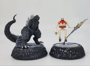 Godzilla & Jet Jaguar 2021 Singular Point HG D+ Gashapon 2" Mini Figure Bandai - Picture 1 of 9