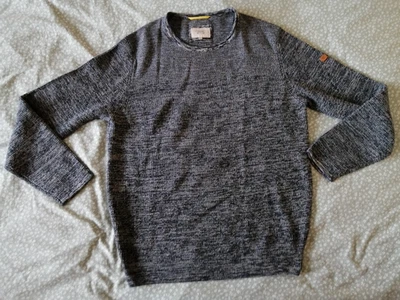 Camel Active Herren Pullover, Gr. XXL, Grau/Blau, Baumwolle, Acryl - Bild 1 von 4