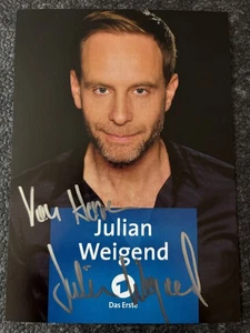 Julian Weigend - In aller Freundschaft - Autogrammkarte - original signiert - Bild 1 von 1