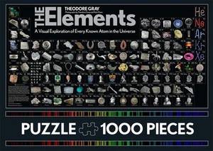 The Elements Jigsaw Puzzle: 1000 Pieces by Theodore Gray (English) - Bild 1 von 1