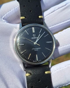 1968 OMEGA SEAMASTER 600 Black LINEN CAL. 601 REF. 135.011 - Picture 1 of 7