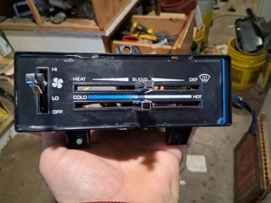 1991-96 Chevy GMC Van Heater Climate Control Unit Switch HEATER ONLY NO A/C OEM - Picture 1 of 12