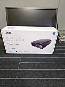 Asus Turbo Drive USB 3.0 External 16x Blu-Ray Writer Mac/PC Model BW-16D1X-U. - Photo 1/9