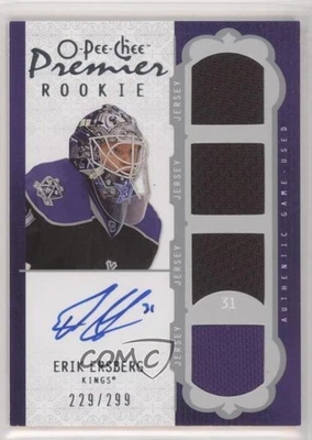 2008-09 O-Pee-Chee Premier /299 Erik Ersberg #61 Rookie Auto RC - Image 1 of 2