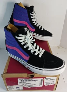 Vans Sk8-hi (disruptive) 'blkspecteumbl' Purple/Pink Mens Size 10 - Picture 1 of 20