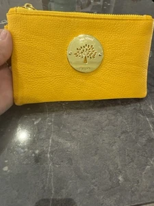 Mulberry Pouch Bag Clutch Purse - Amber - Limited Edition - Picture 1 of 7