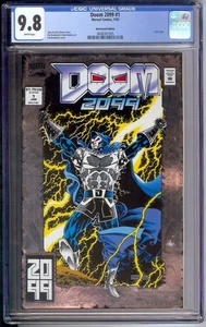 Doom 2099 #1 - CGC 9.8 - Key Issue 1993 Marvel Comics Foil Cover - Bild 1 von 2