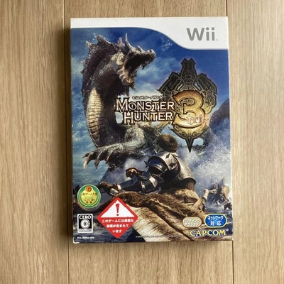 Monster Hunter 3 Ultimate Wii Capcom Action Game Used CERO C 15+ - Image 1 of 4