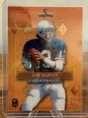 2024 5 cartas Draw-Dan Marino 2/5 - Imagem 1 de 2