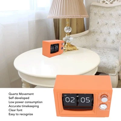 Retro Flip Clock Battery Operated Flip Clock For Office - Image 1 of 4