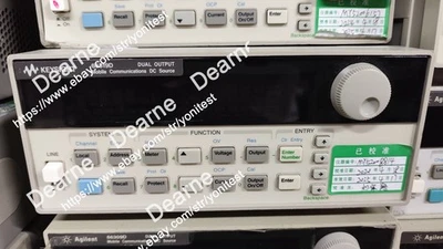 Agilent 66319D dual-port mobile communication power supply, DC power supply - Image 1 of 3