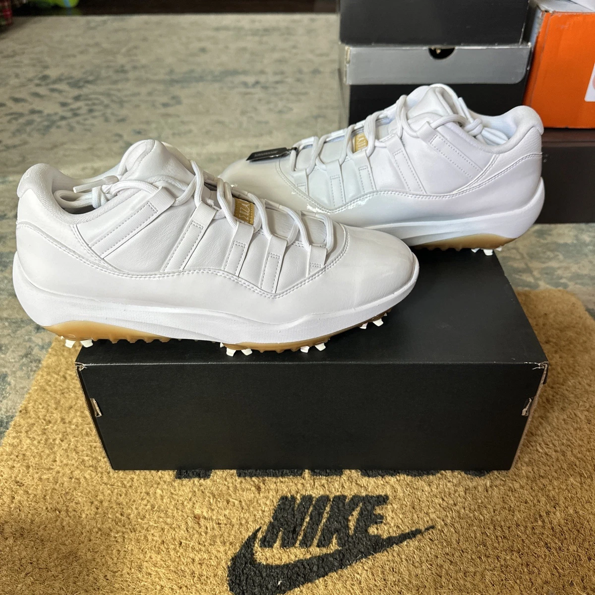 Jordan 11 Golf Low Metallic Gold for Sale | Authenticity