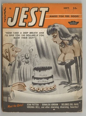 Jest #28 Dianne Webber, Virginia Bell 1957 Pinup Magazine Humorama Inc M38089 - Image 1 of 2