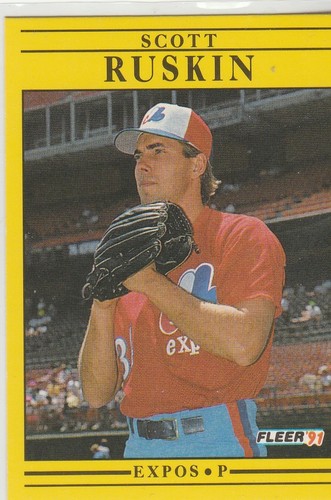 1991 FLEER #246 Scott Ruskin EXPOS | eBay