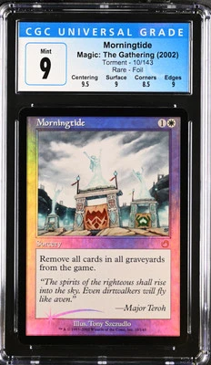 MORNINGTIDE Torment Foil Rare CGC 9 MTG [Nostalgium] - Image 1 of 2