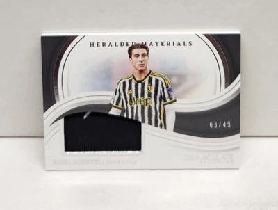 FABIO MIRETTI 2023-24 Immaculate Heralded Materials ~ Juventus JERSEY #'d /49 - Image 1 of 2