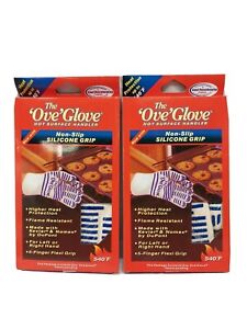 The Ove Glove - Superior HEAT FLAME Hand Protection (2 Pack) Oven Mit Glove