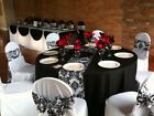 108x12" Inch Damask Table Runner  Flocked 3D Velvet Party Event Wedding USA SALE