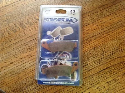 Nuevas pastillas de freno delanteras Streamline SB389EX Honda CR Yamaha YZ Kawasaki KX Suzuki RM Foto 1 de 2