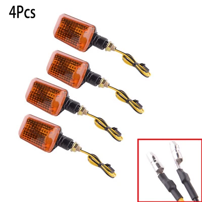 4× Motorcycle Turn Signals For Honda Nighthawk 250 650 750 Shadow VT750 VT1100 - Image 1 of 4