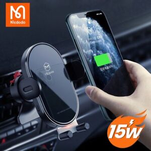 Mcdodo 15W Car Wireless Fast Charger Air Vent Mount Holder for iPhone Samsung