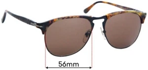 Lentes de repuesto para gafas de sol SFx se adaptan a Persol 8649-s - 56 mm de ancho - Imagen 1 de 26